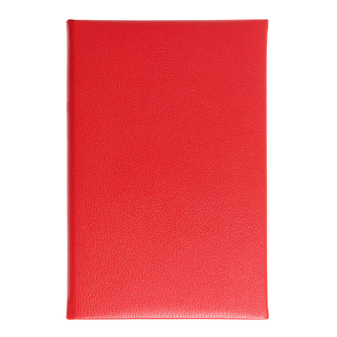 2025 Concise Travel Diary WeektoView Planner Red UK Economist B2C