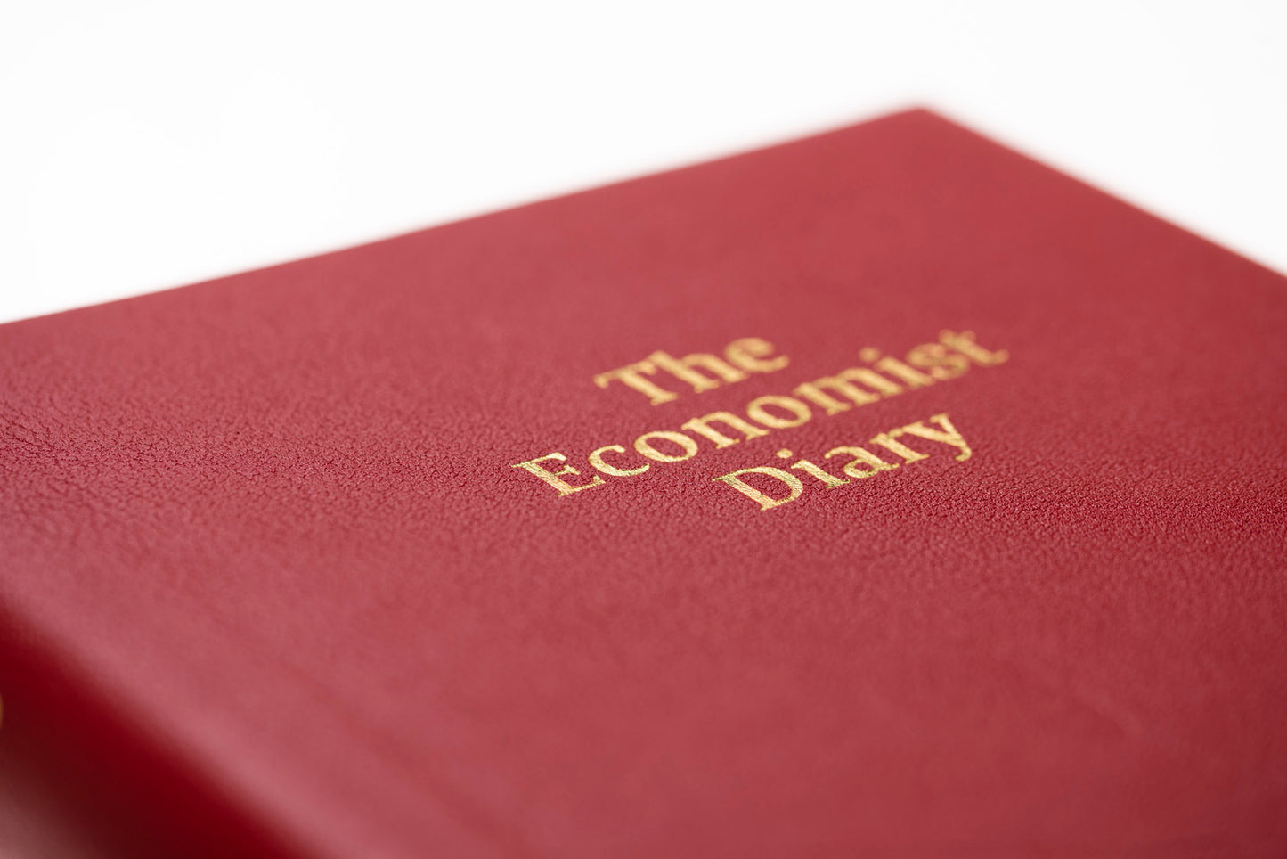 The Economist - 2024 Desk Diary - Day a Page -Red