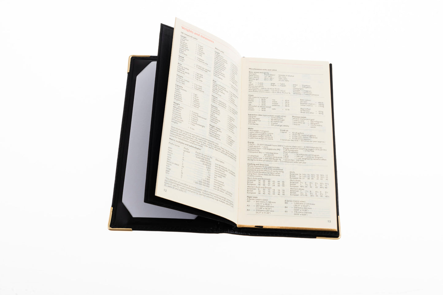 The Economist - 2024 - Wallet Diary - Black