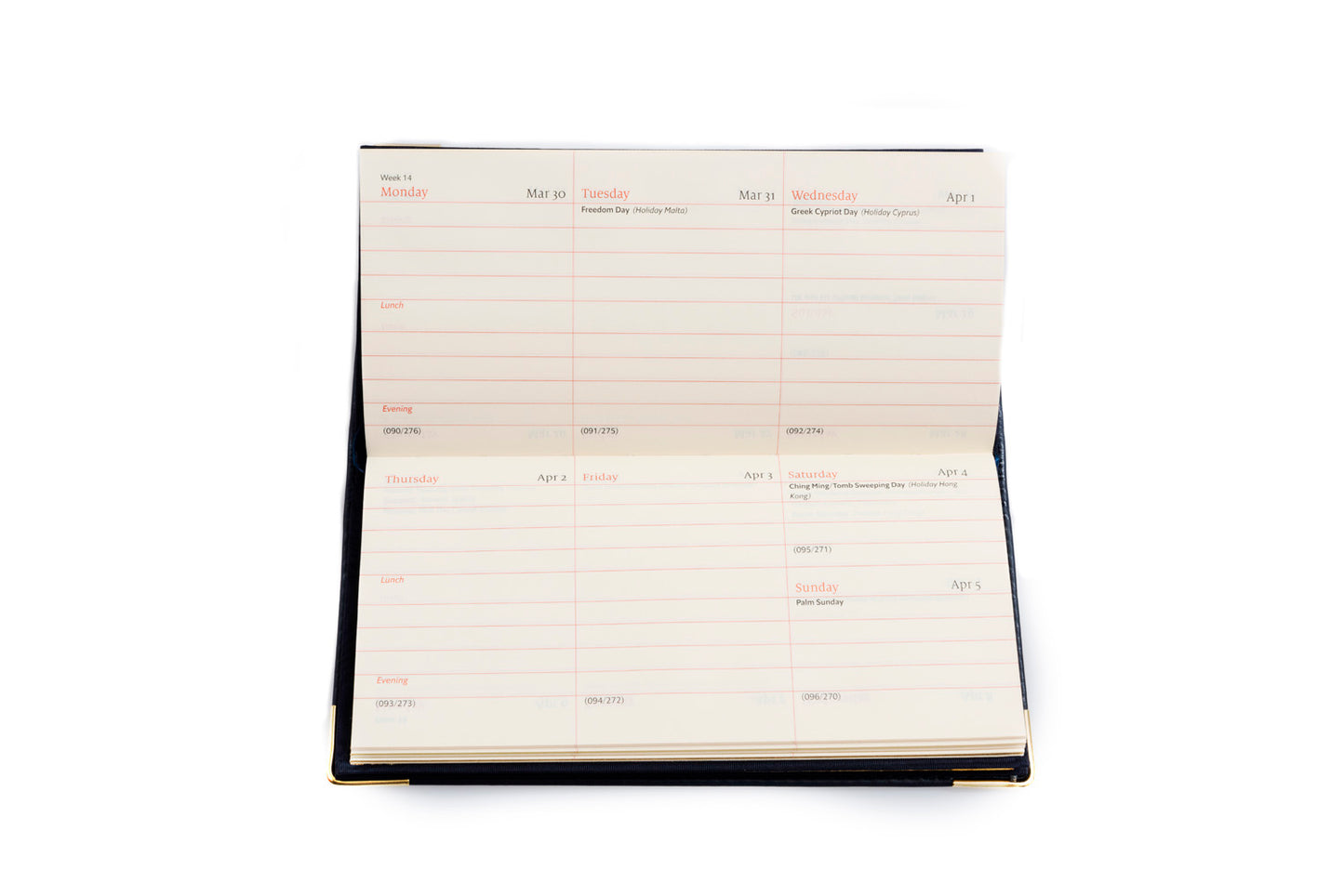 The Economist - 2024 - Wallet Diary - Blue