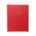 2025 Desk Diary - Day-a-Page Planner  -Red