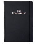 The Economist A5 Soft Touch Notebooks - Ruled - Black