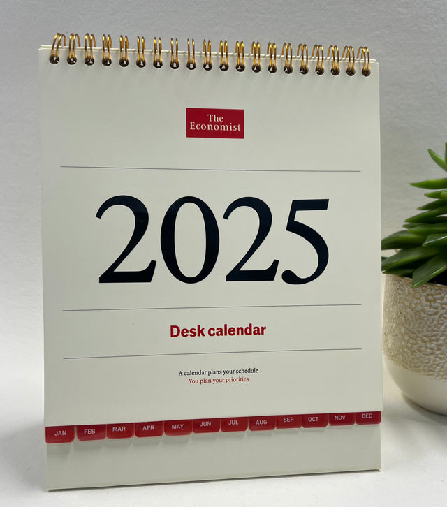 2025 Desk Calendar - Month-to-view