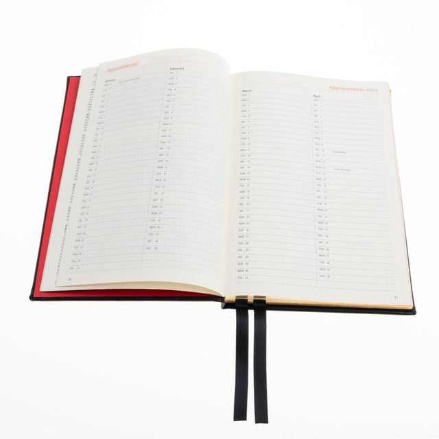 2025 Concise Travel Diary - Week-to-View Planner - Black