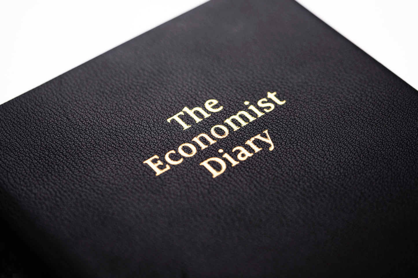 The Economist - 2024 - Desk Diary - Week to View - Black