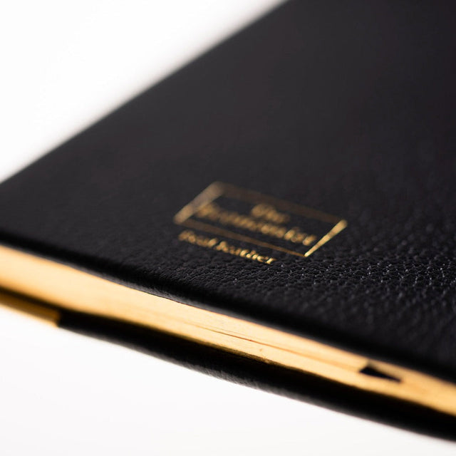 2027 Calendar Year Planner - 12 Month (170mm x 85mm) Week-to-View Diary - Luxury Leather Cover in Blue - The Economist Pocket Diary Range (EPDBLU-27)